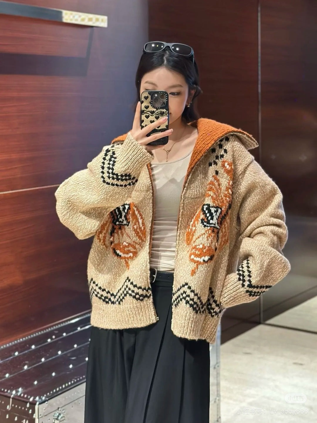 Louis 25fw jacquard jacket