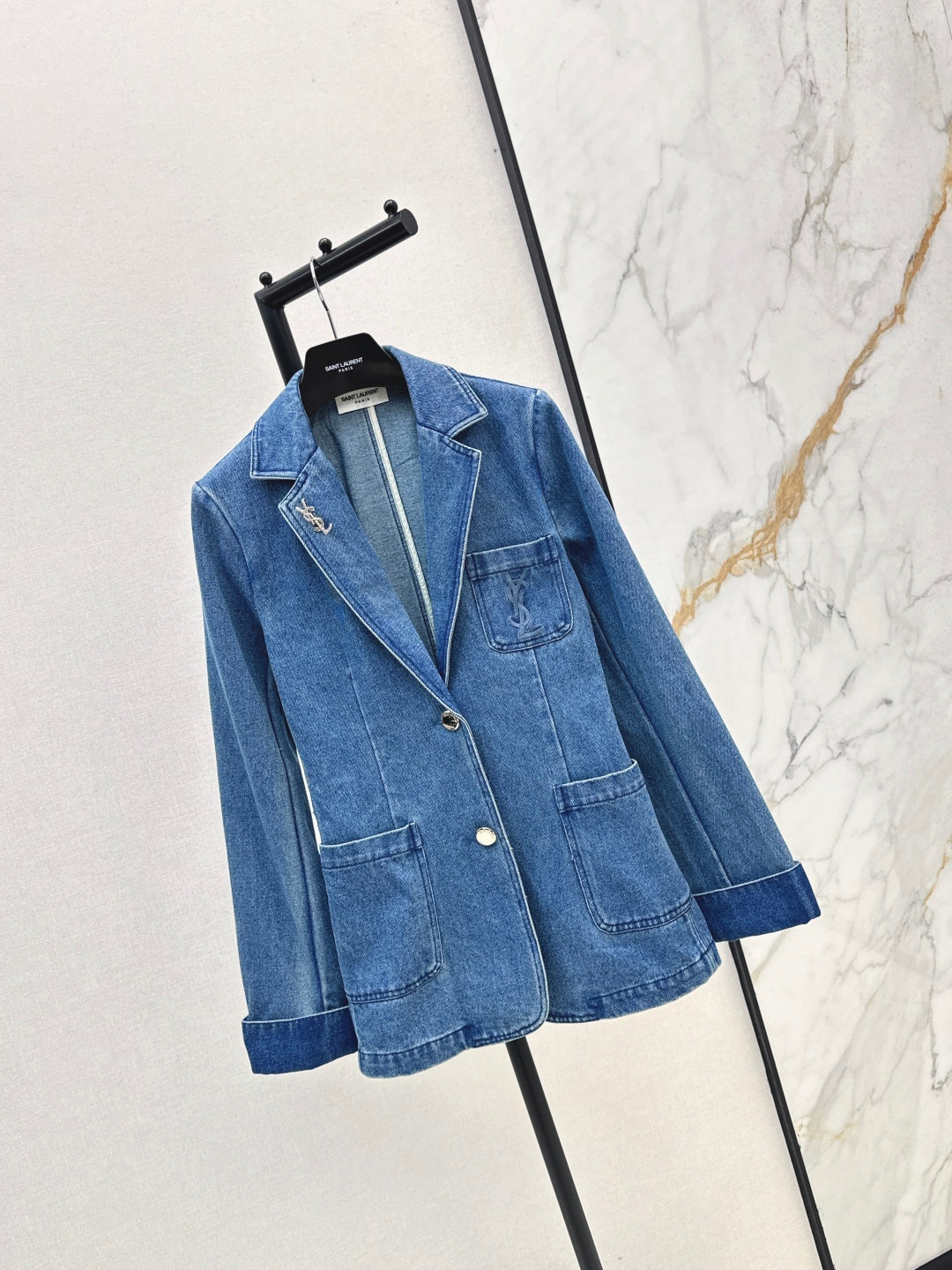 Saint lau 25fw denim jacket