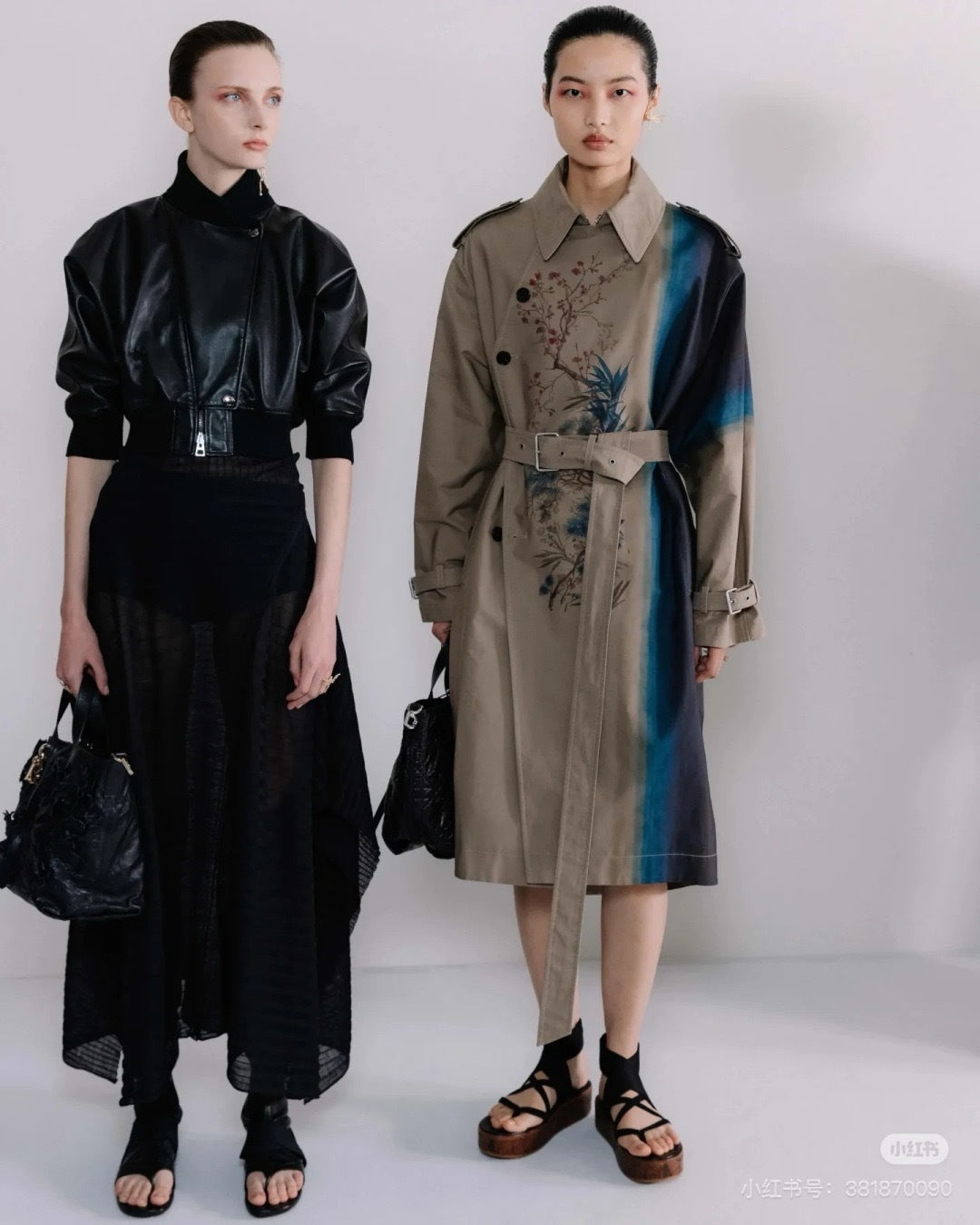 CD 25fw printed coat
