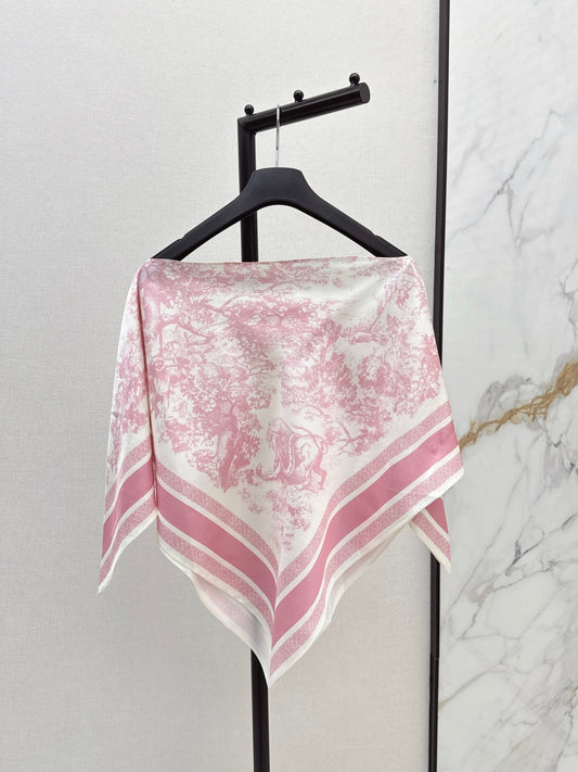 CD 25fw silk cape shirt