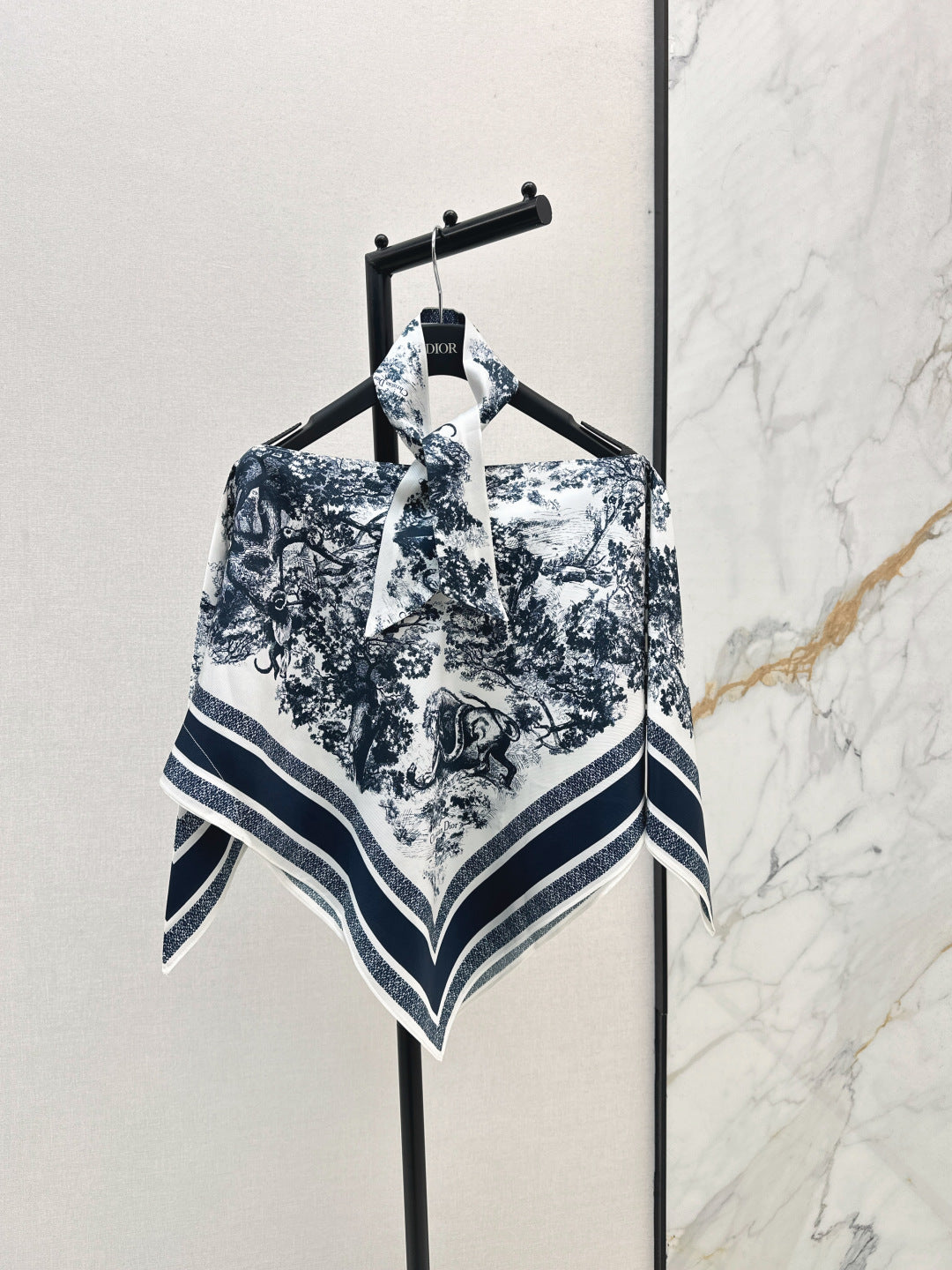 CD 25fw silk cape shirt
