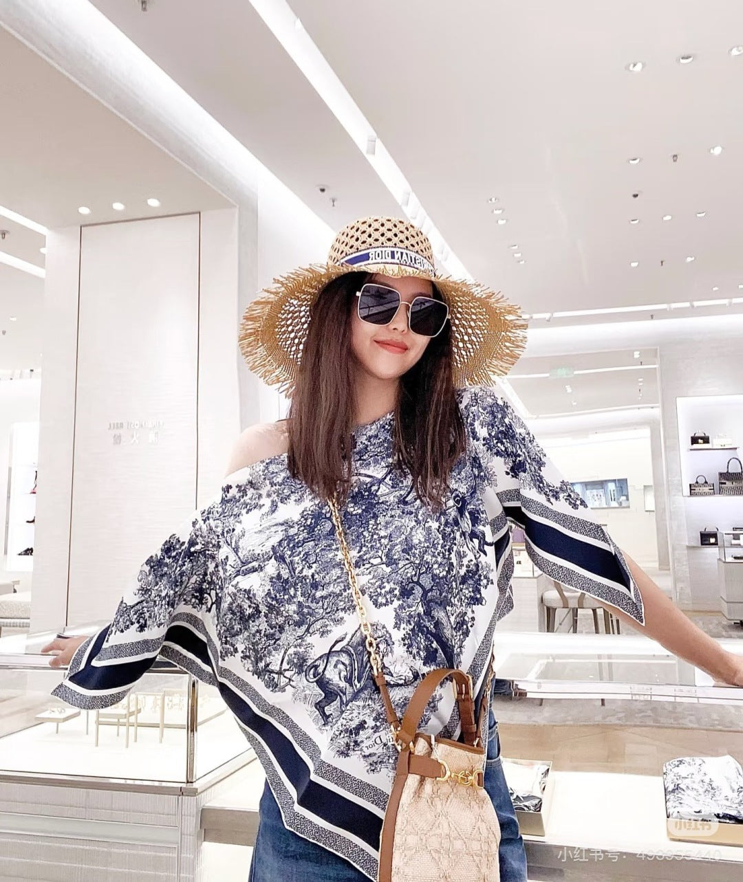 CD 25fw silk cape shirt