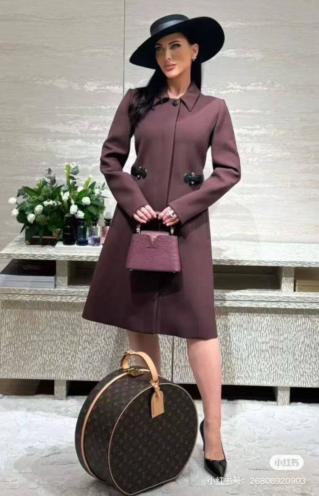 Louis 25fw lapel coat