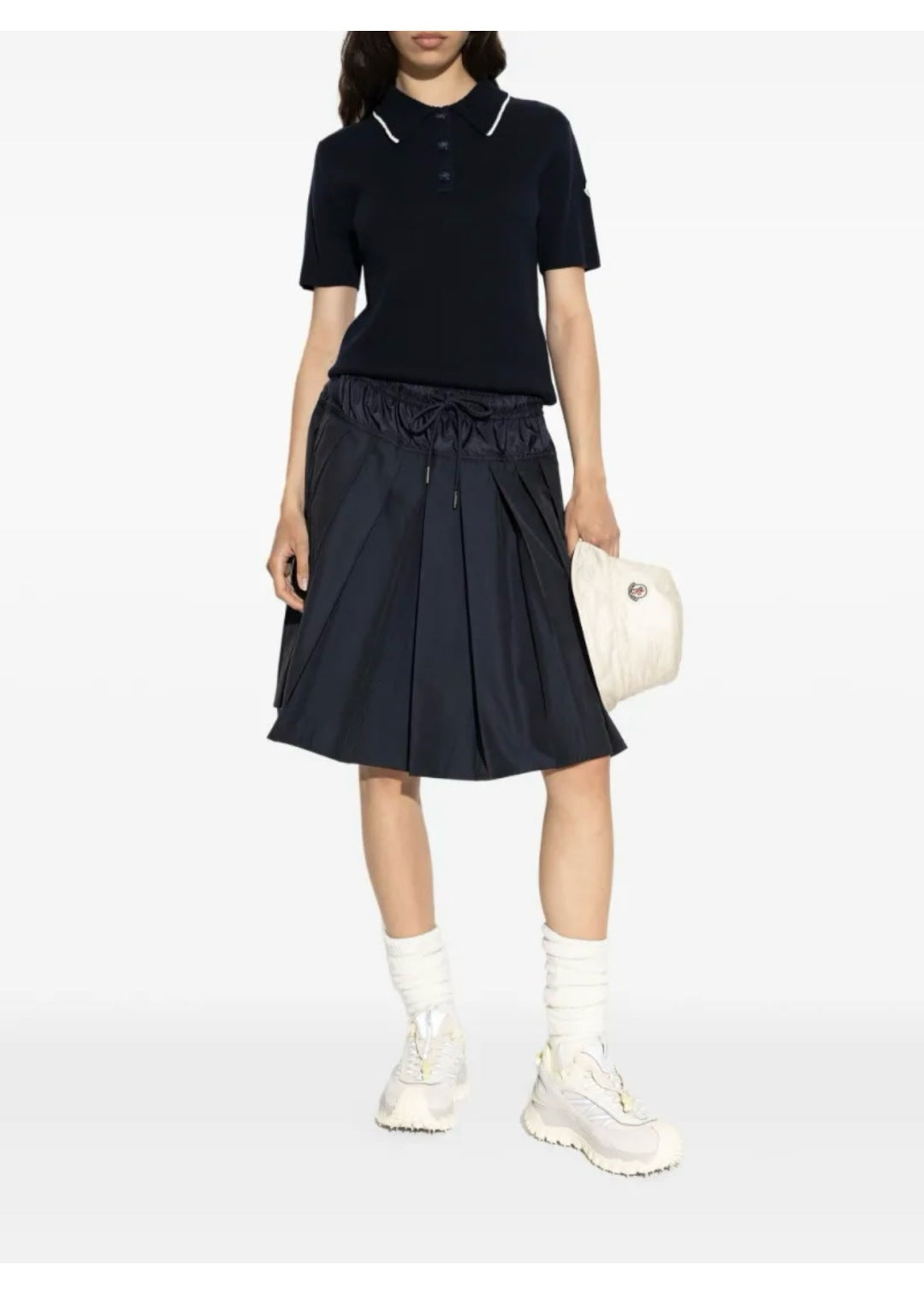Monc 25fw pleated skirt