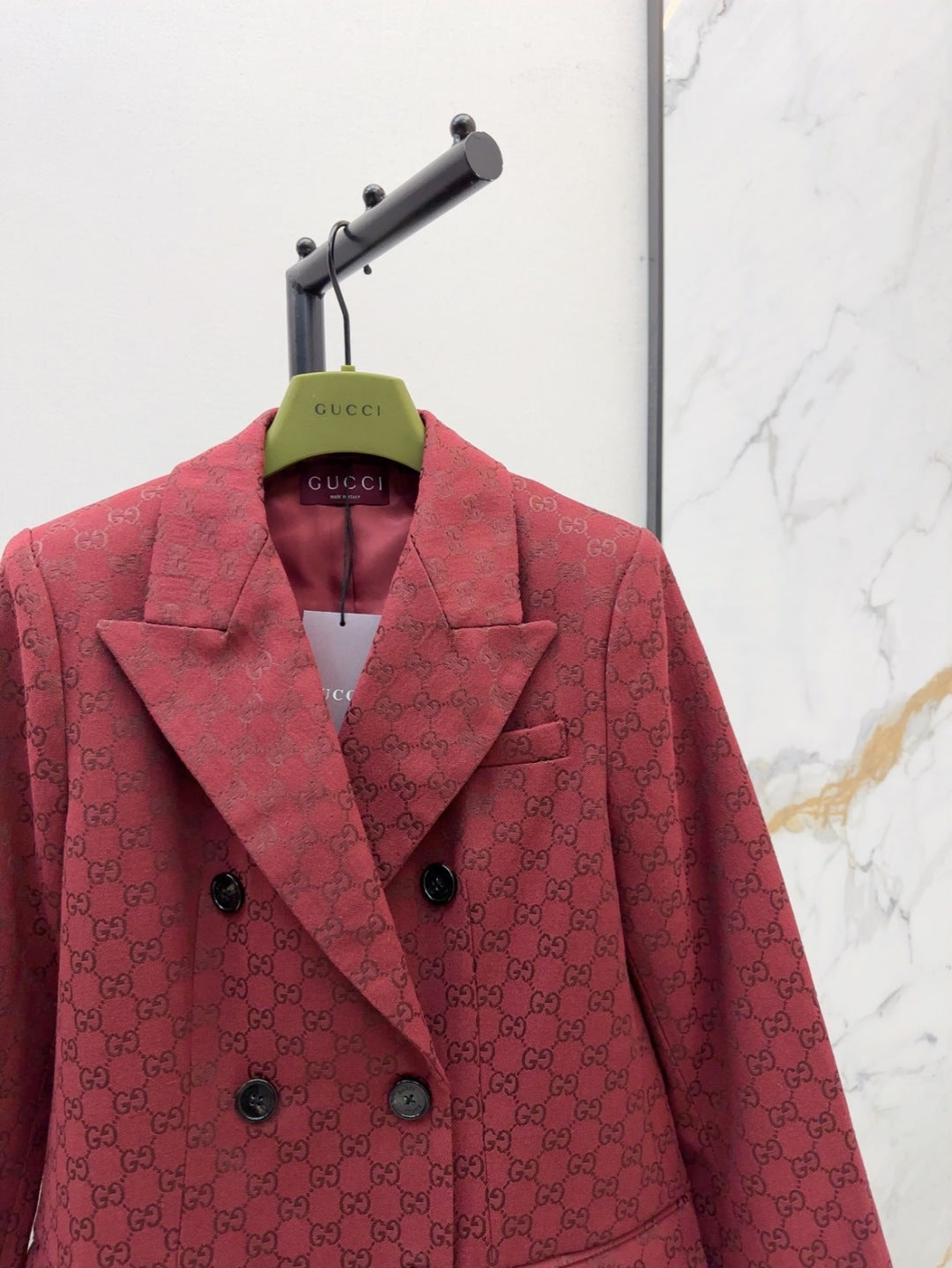 Guc 25fw jacquard blazer