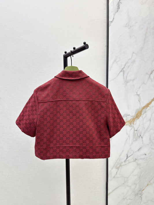 Guc 25fw jacquard shirt