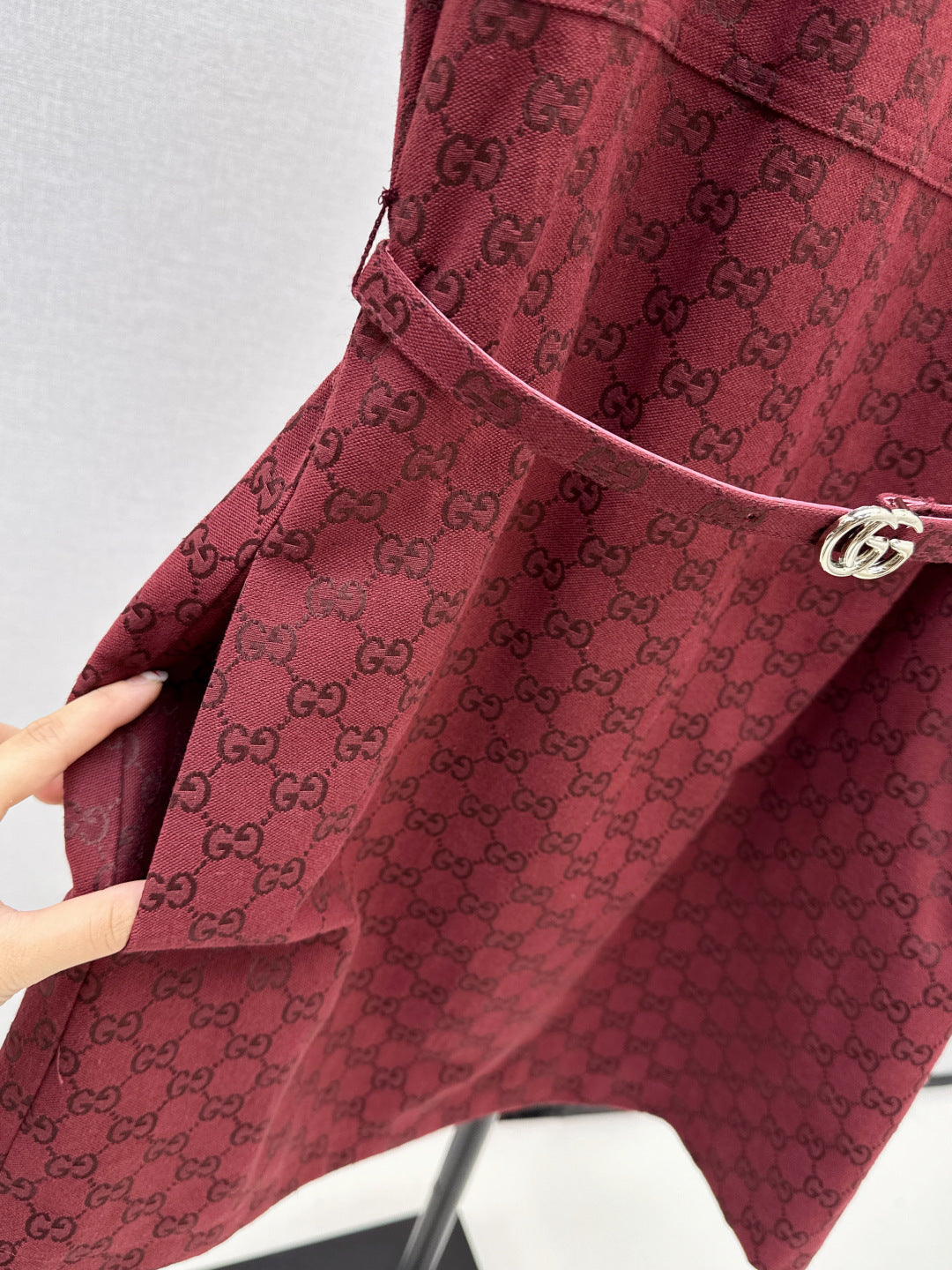 Guc 25fw jacquard dress