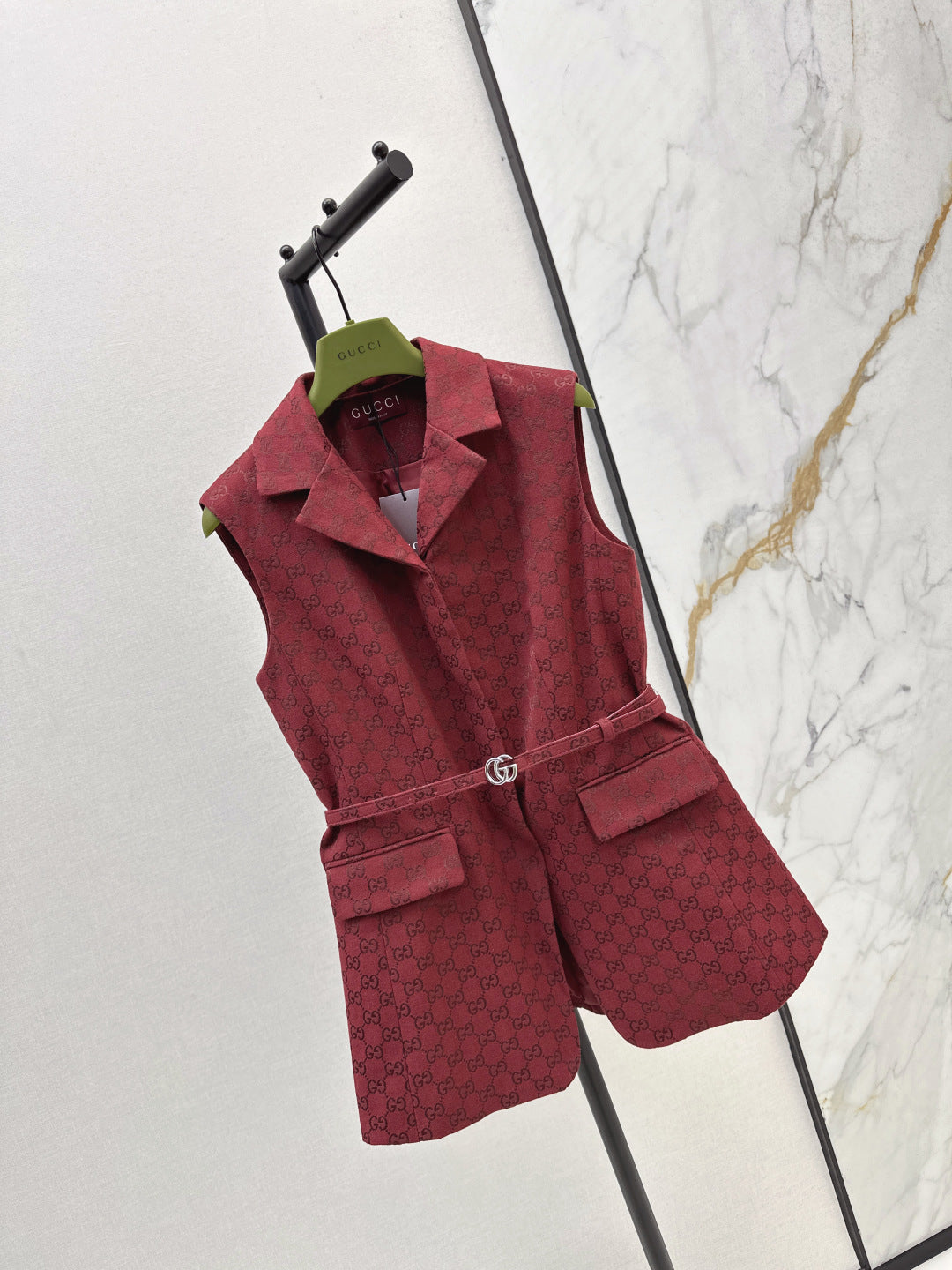 Guc 25fw jacquard vest