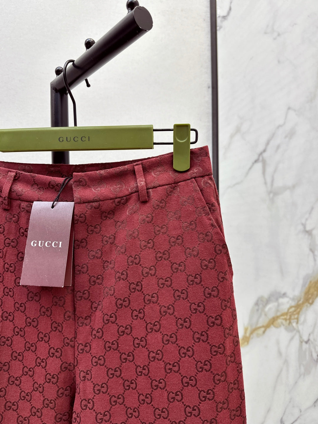 Guc 25fw jacquard pants