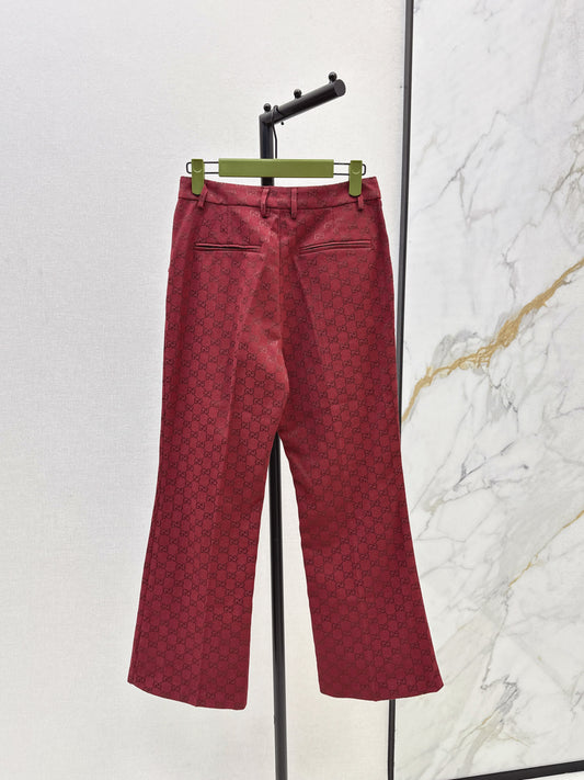 Guc 25fw jacquard pants