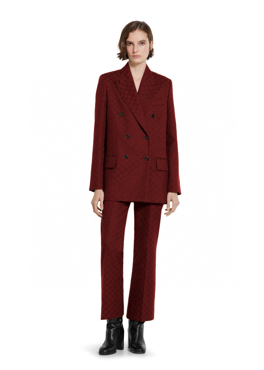 Guc 25fw jacquard blazer