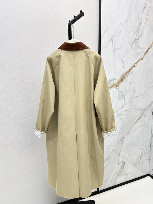 Brune 25fw trench coat