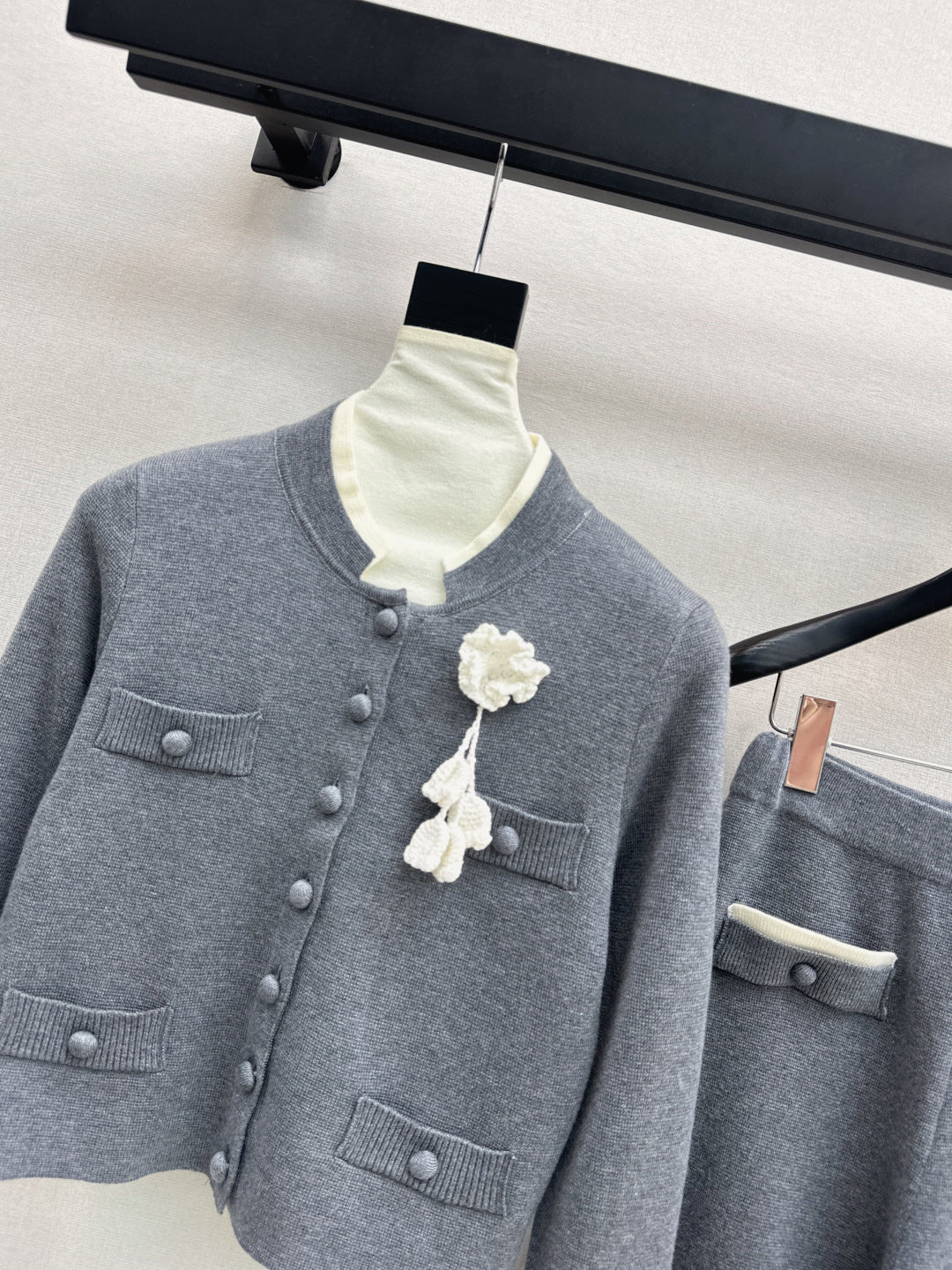 SP 25fw knitted suit