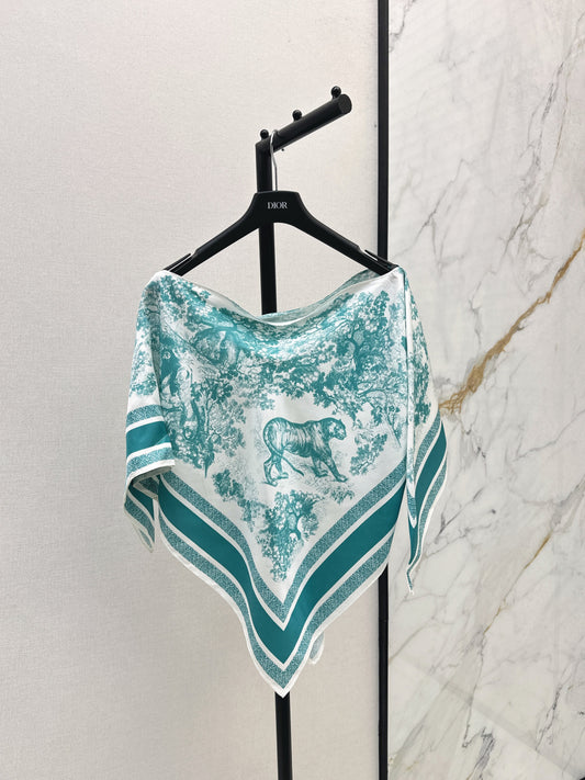 CD 25fw silk cape shirt