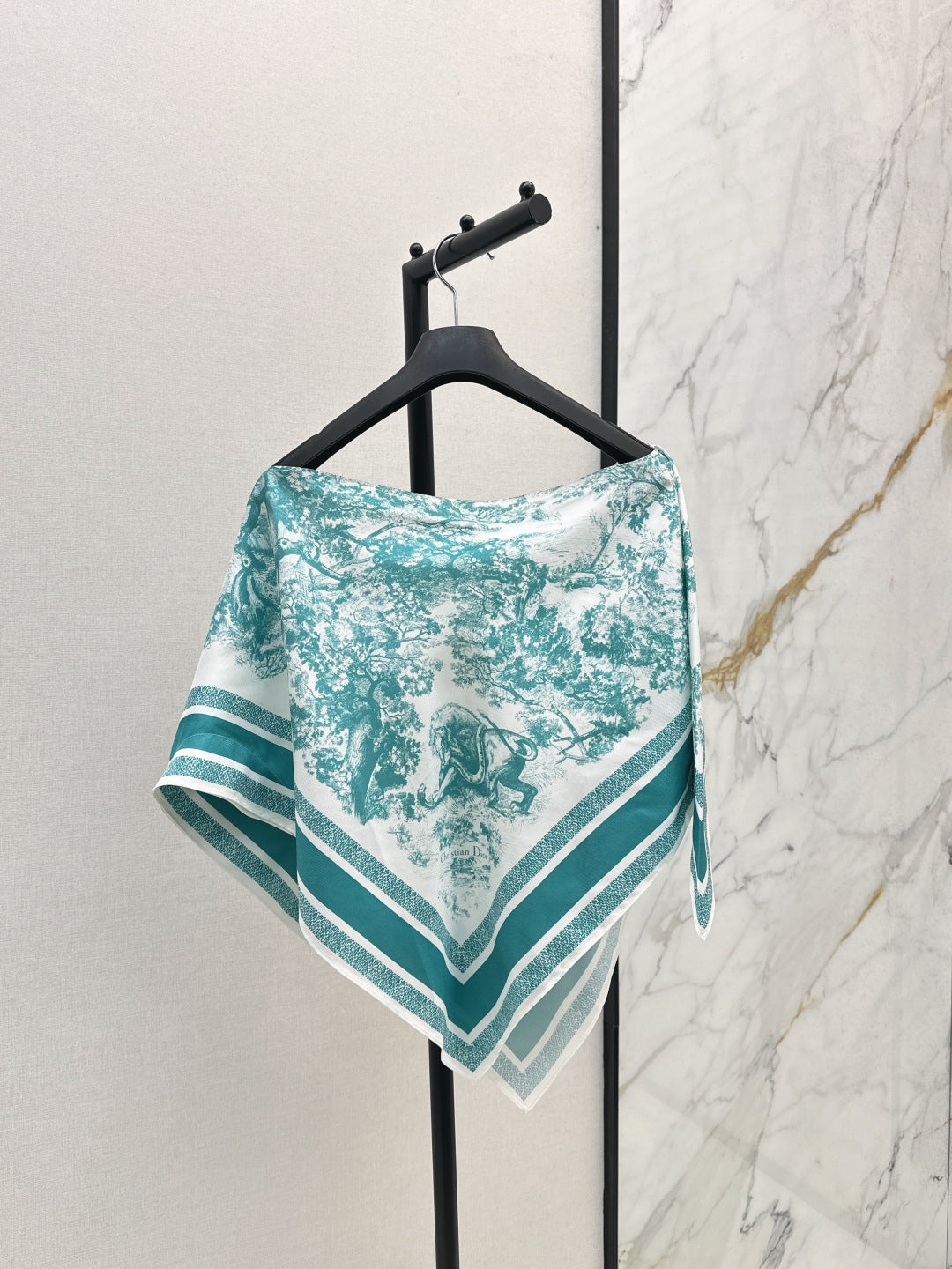 CD 25fw silk cape shirt