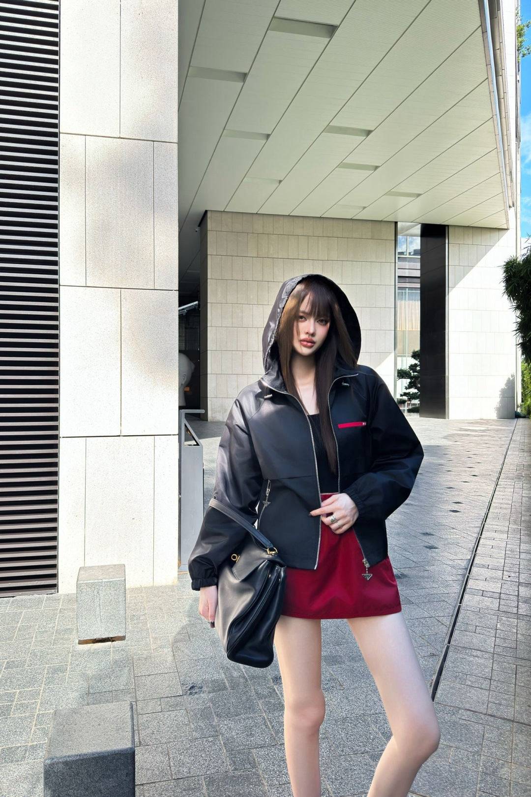 Pra 25fw hooded jacket