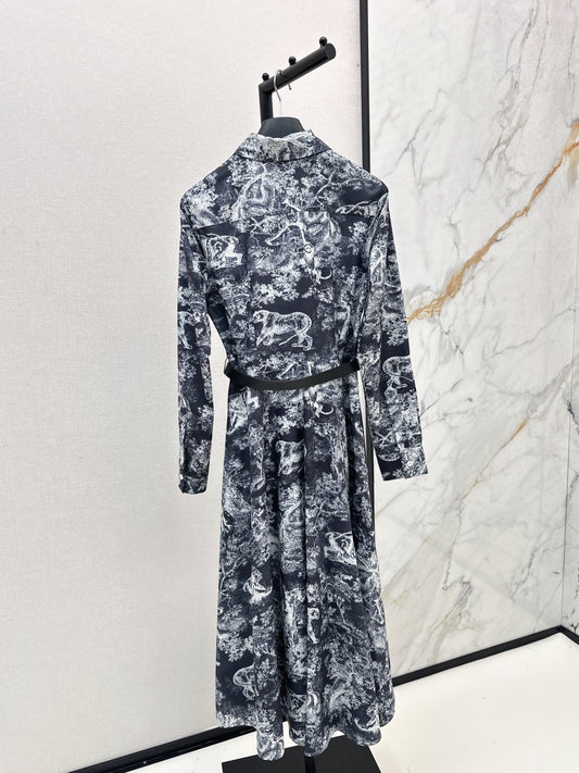 CD 25fw ruffle dress