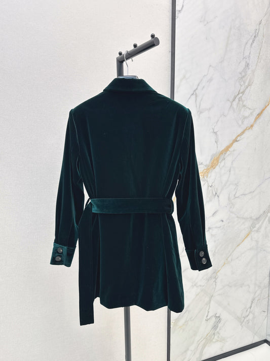 Saint lau 25fw velvet jacket