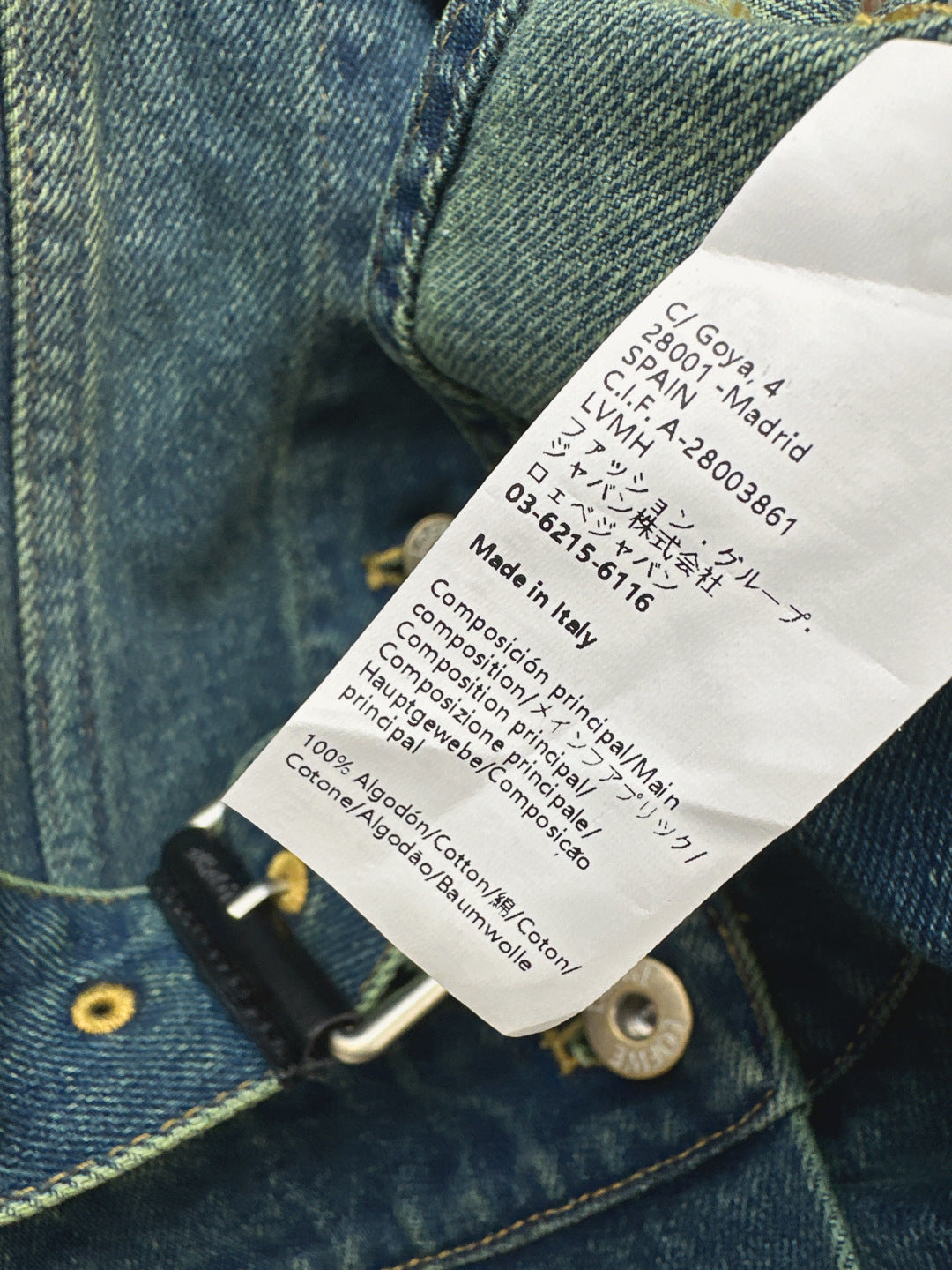 Loe 25fw denim jacket