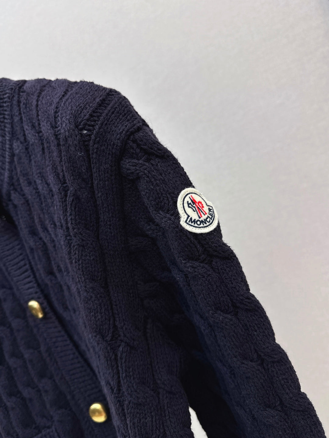 Monc 25fw knitted cardigan