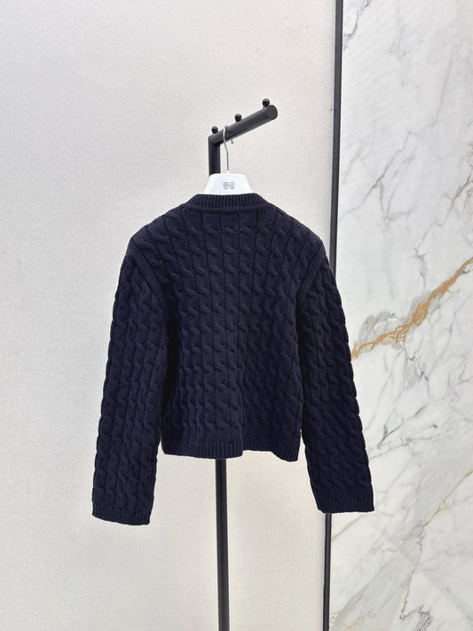 Monc 25fw knitted cardigan