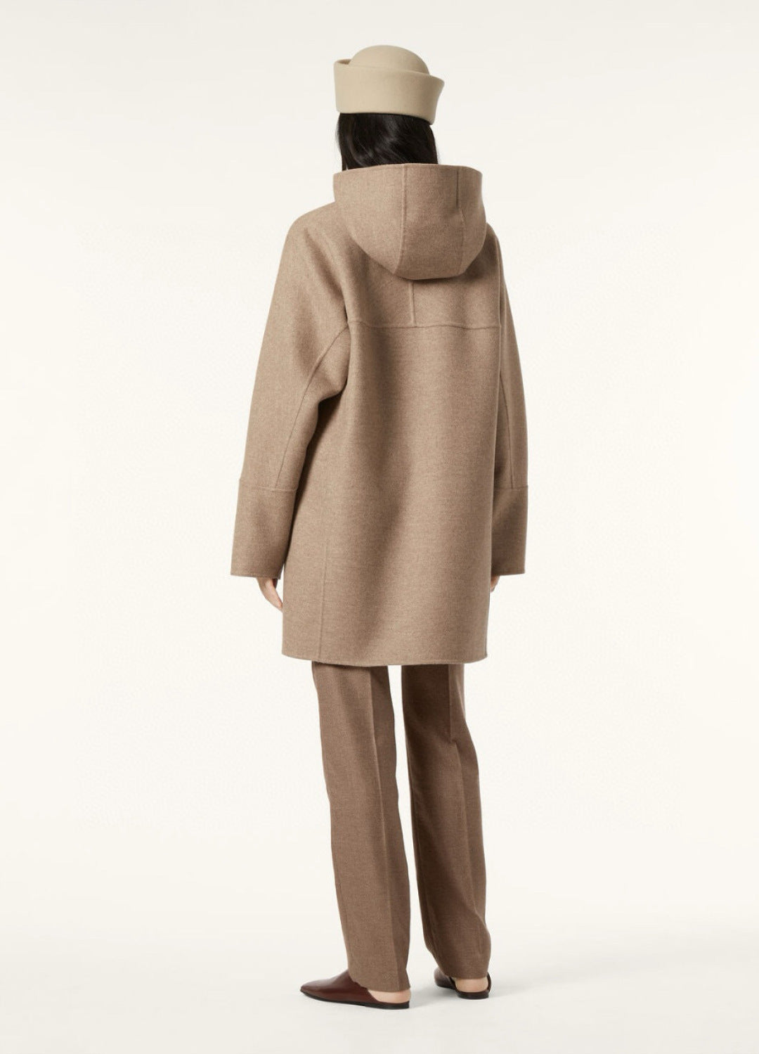 Loro 25fw hooded coat