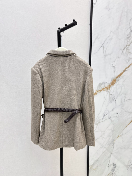 Brun 25fw belt blazer