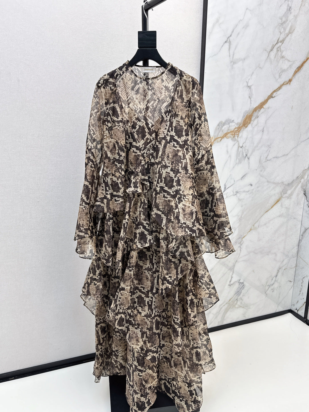 Zimm 25fw silk dress