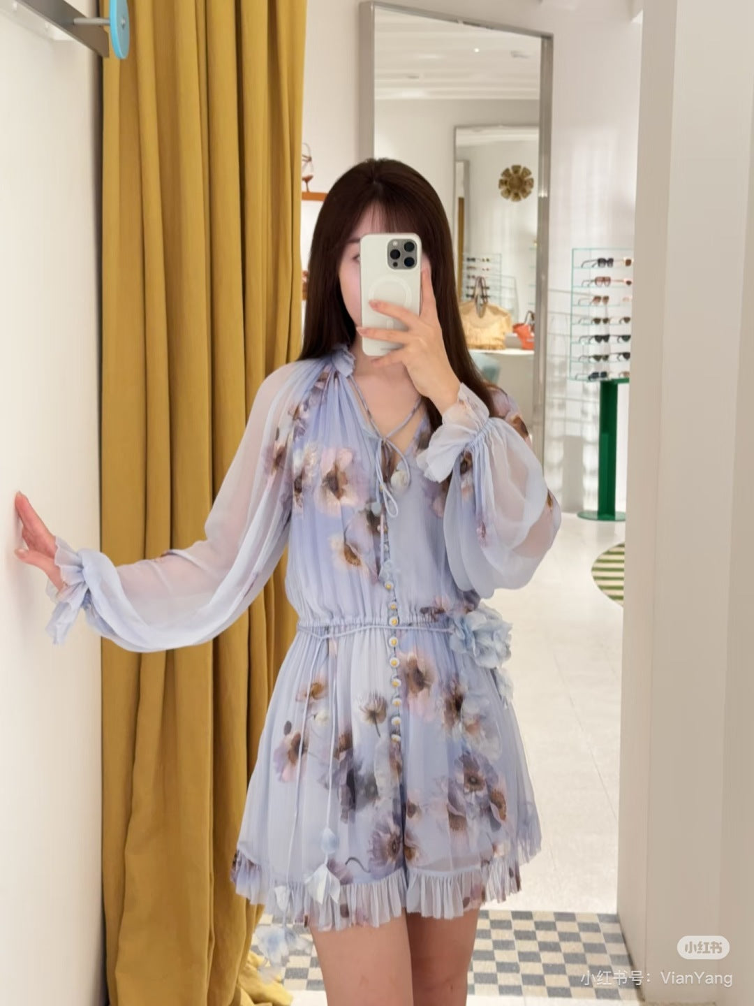 Zimm 25fw silk dress