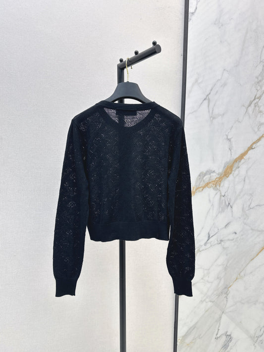 Louis 25fw jacquard cardigan