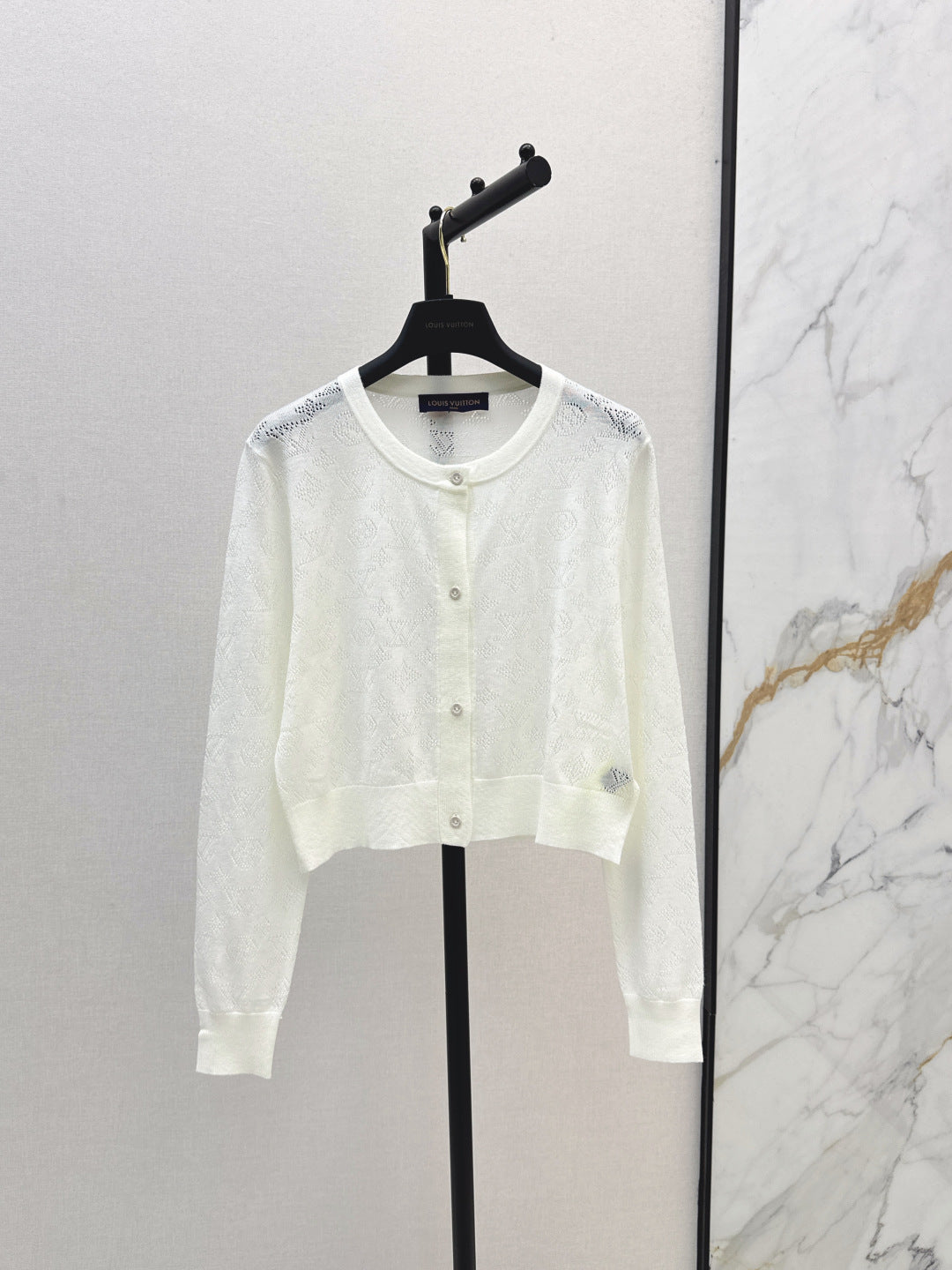 Louis 25fw jacquard cardigan