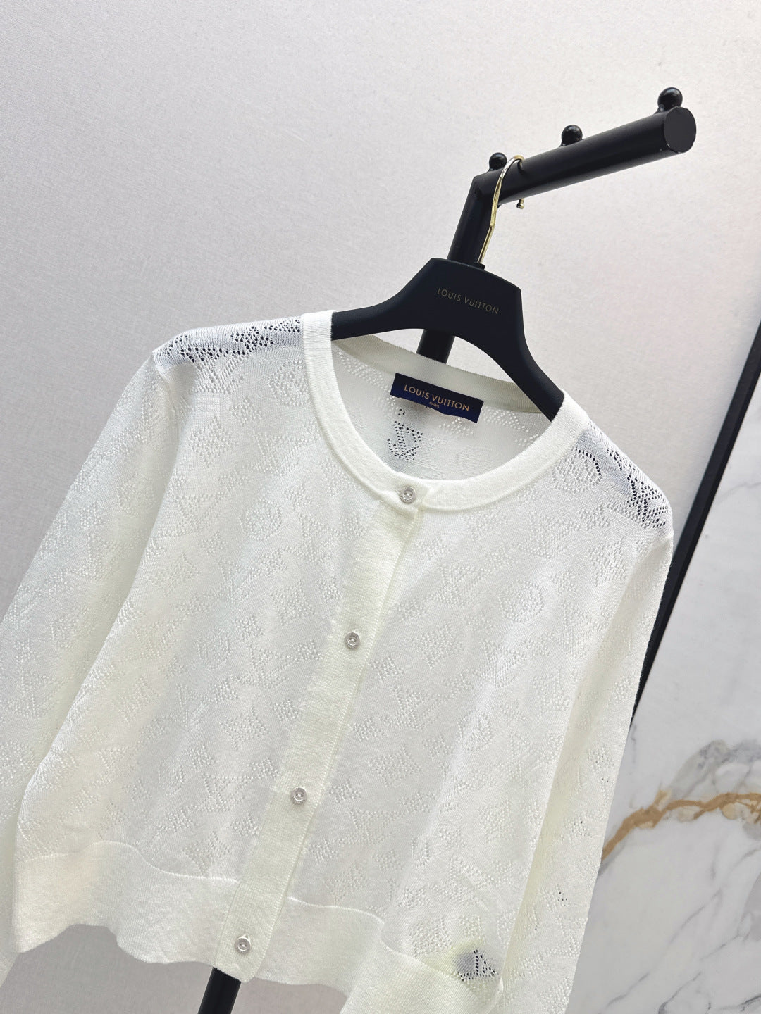 Louis 25fw jacquard cardigan