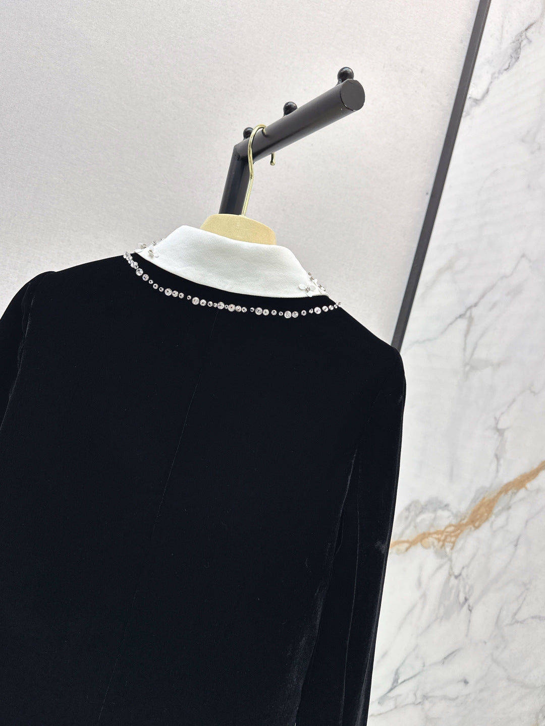 Miu 25fw beaded jacket