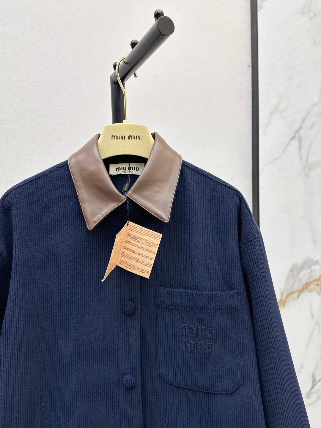Miu 25fw corduroy jacket