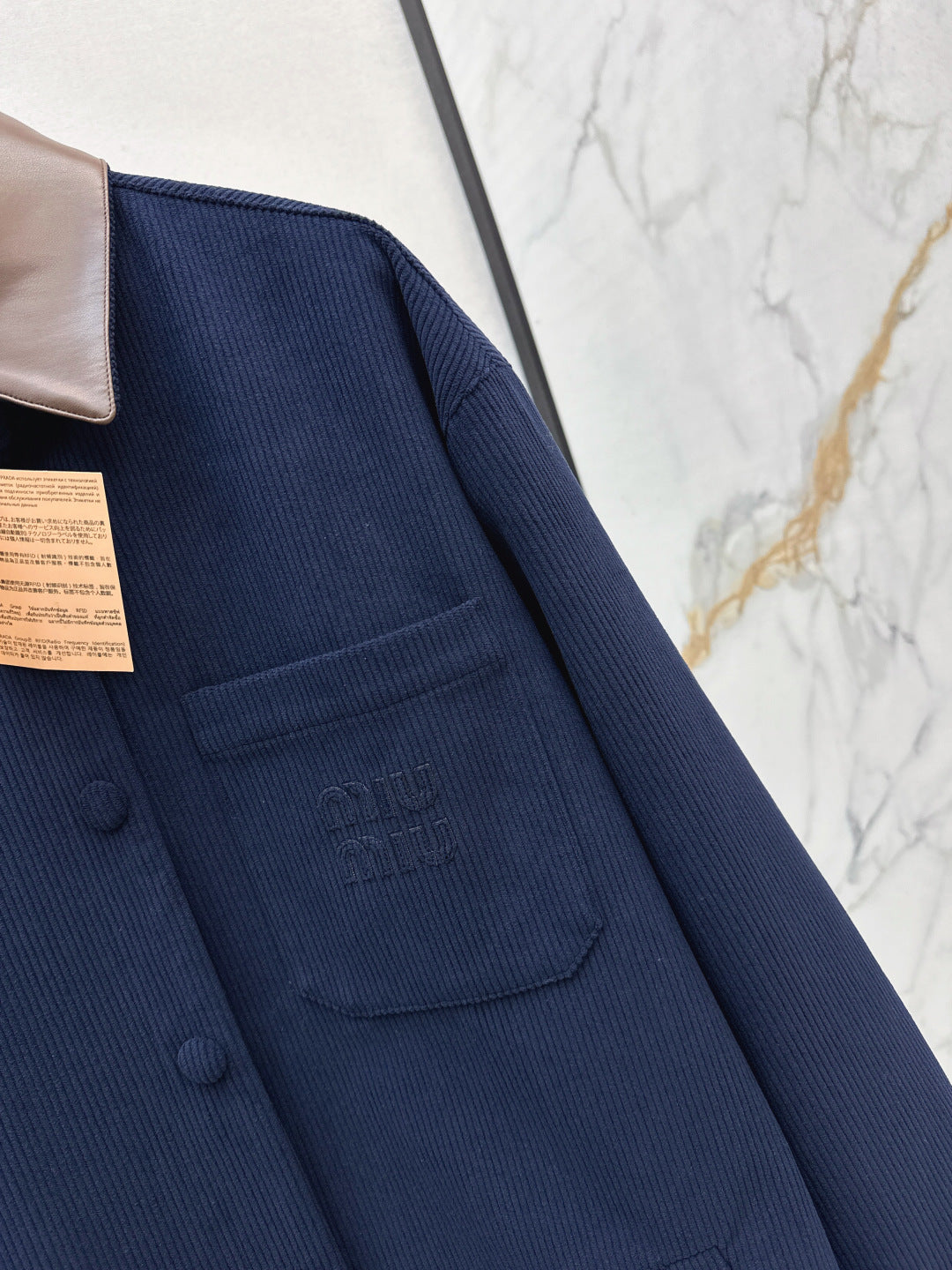 Miu 25fw corduroy jacket