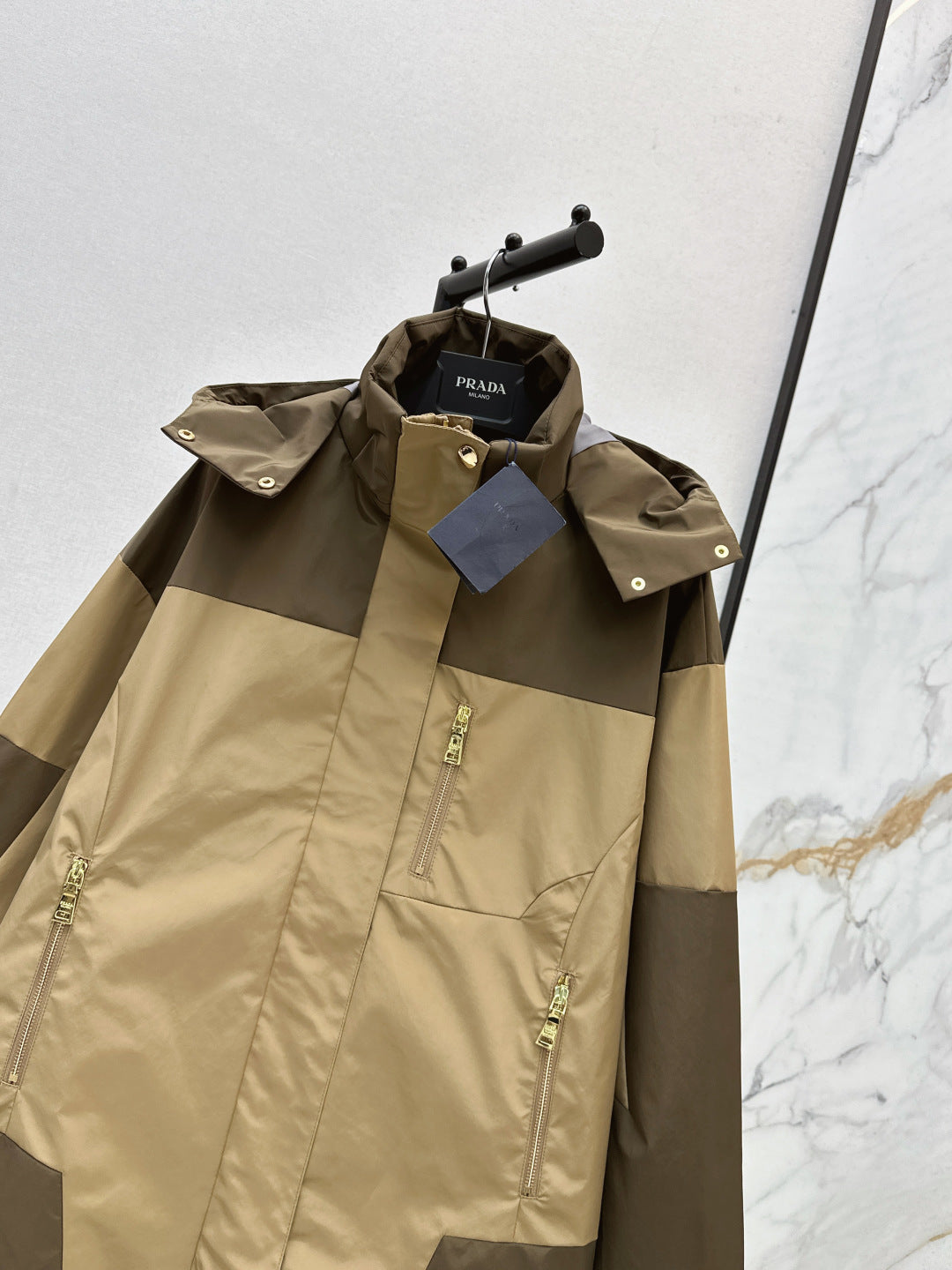 Pra 25fw hooded jacket
