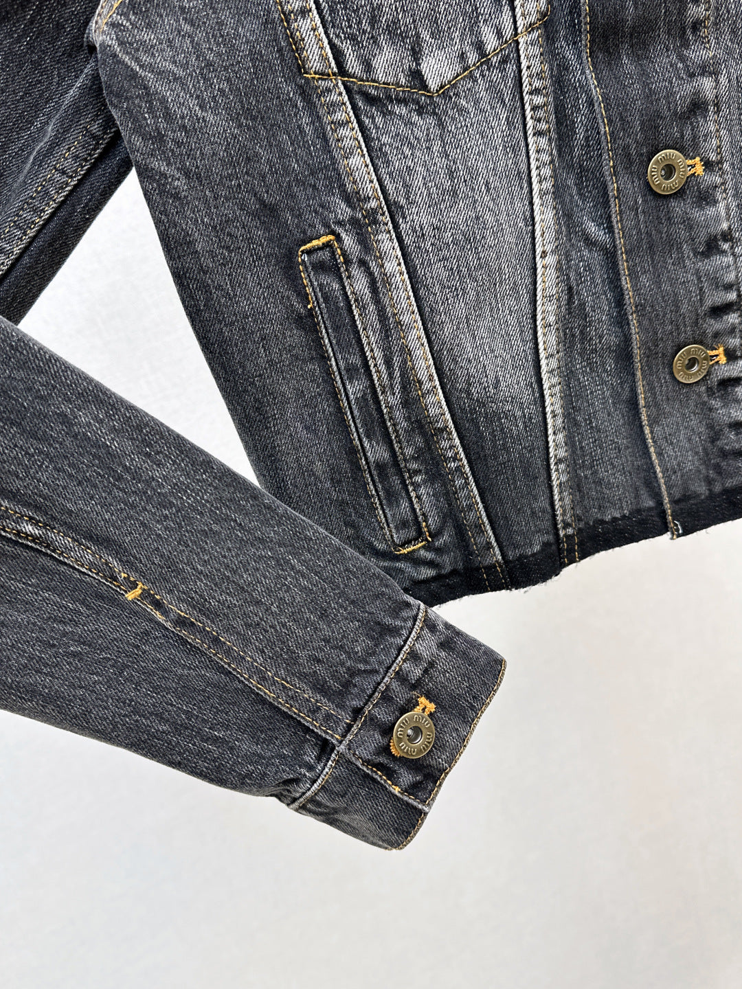 Miu 25fw denim jacket