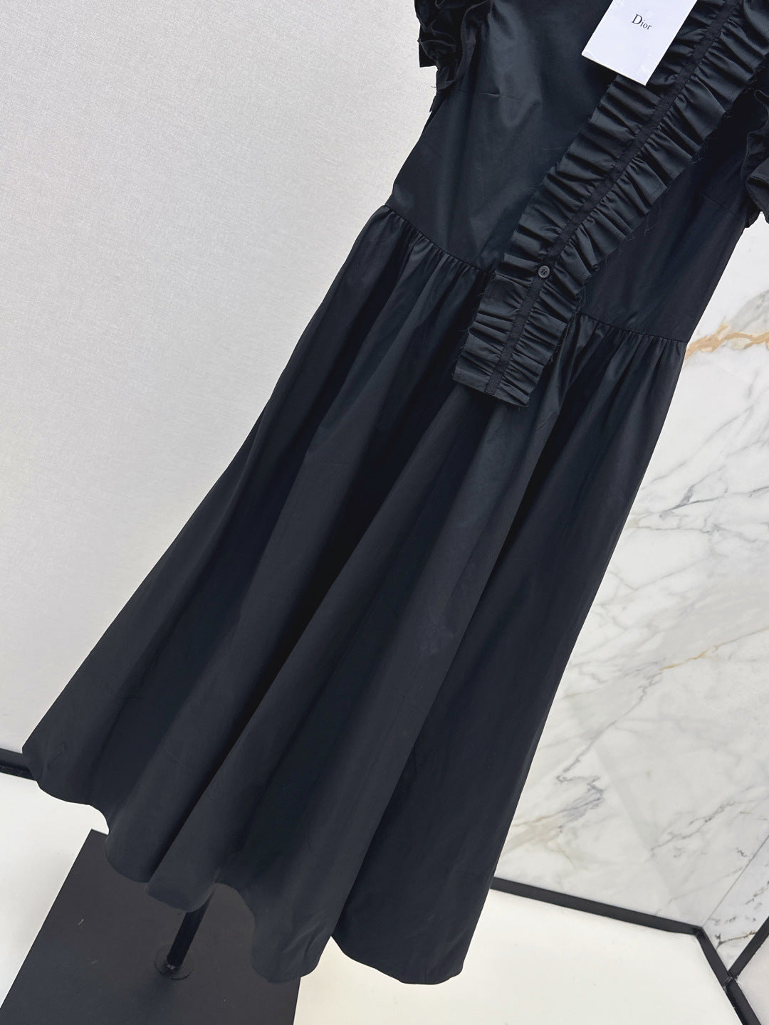 CD 25fw ruffle dress