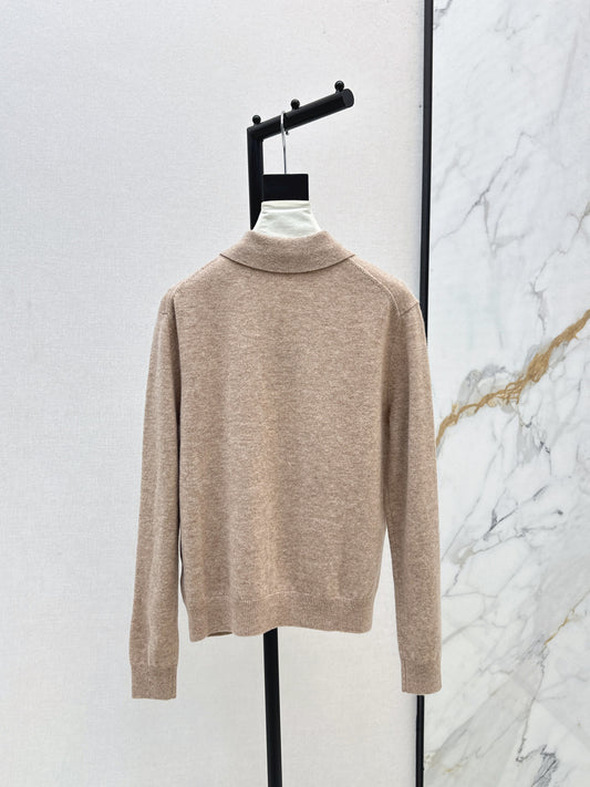 Loro 25fw lapel sweater