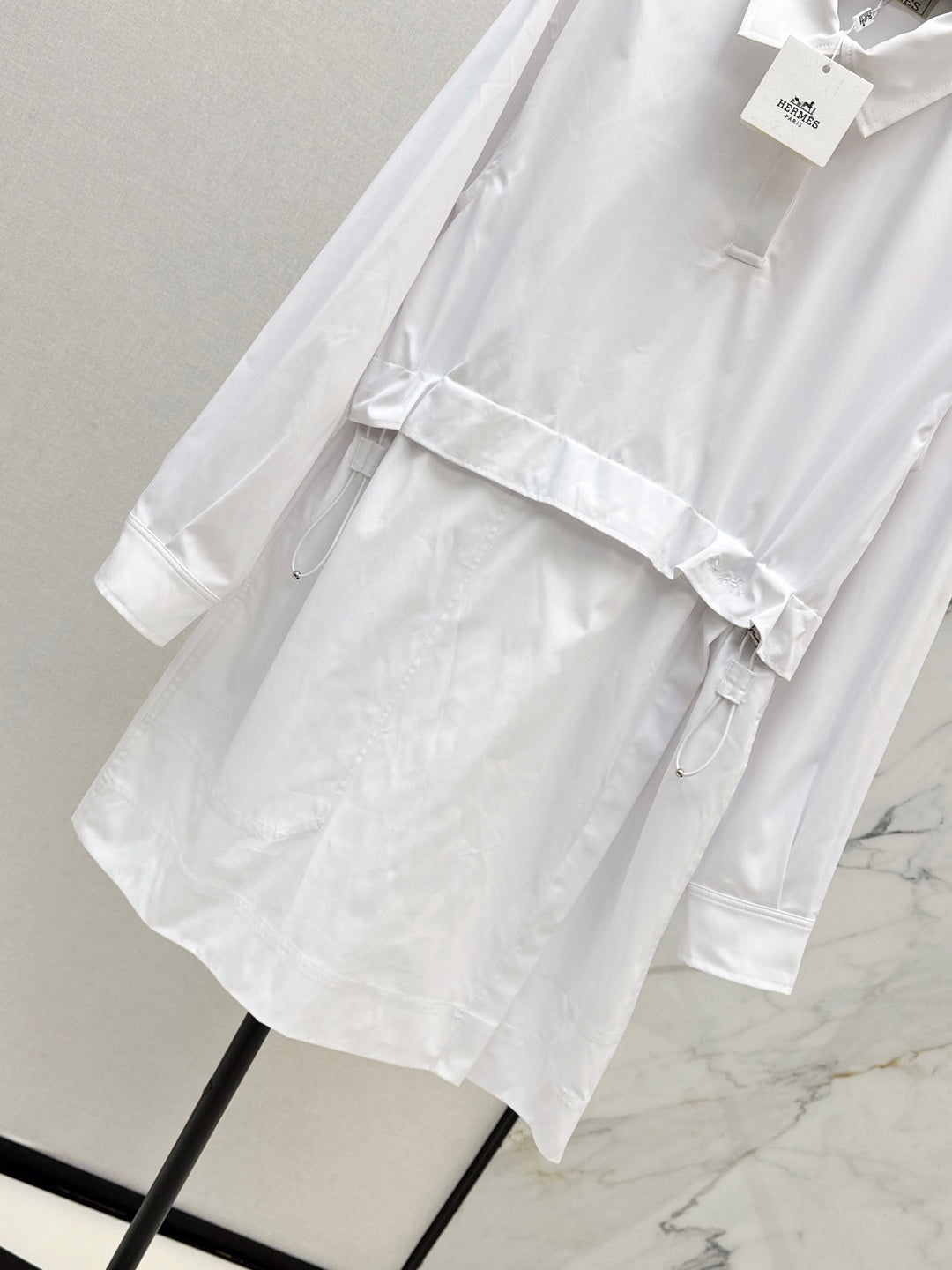 Herm 25fw drawstring dress