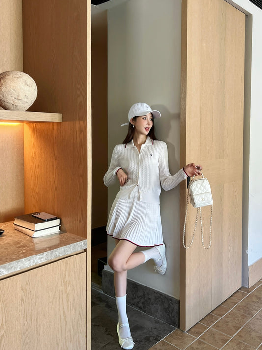 Ral 25fw knitted suit