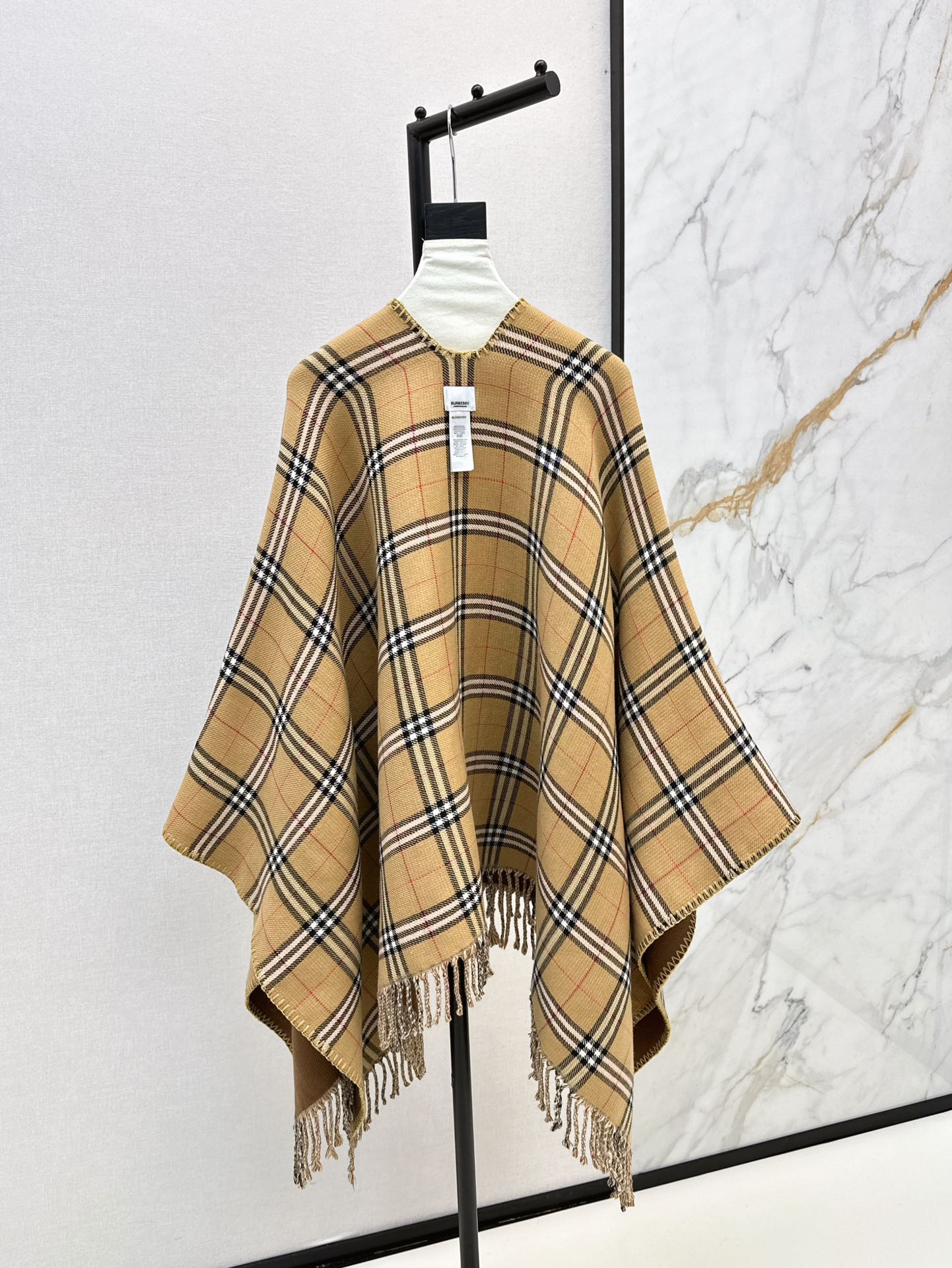 Bur 25fw cape shirt scarf