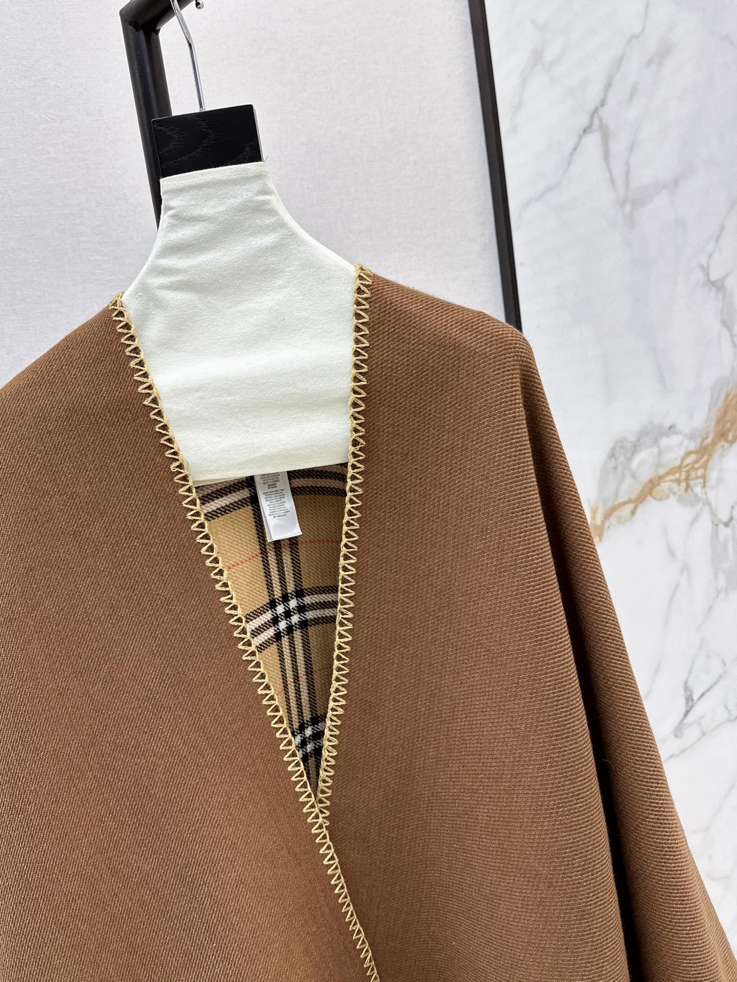 Bur 25fw cape shirt scarf