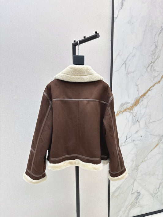 Loro 25fw suede jacket