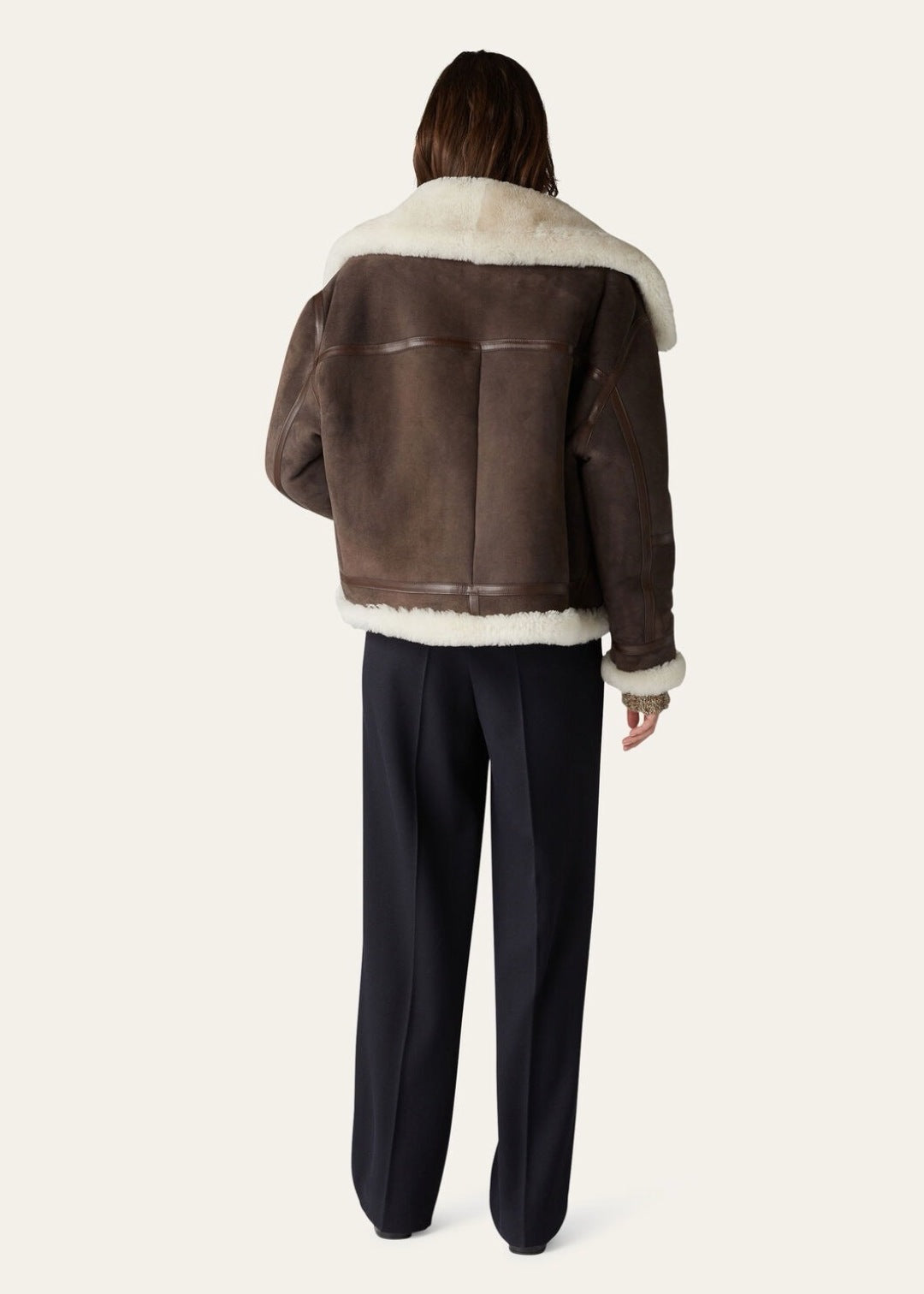 Loro 25fw suede jacket