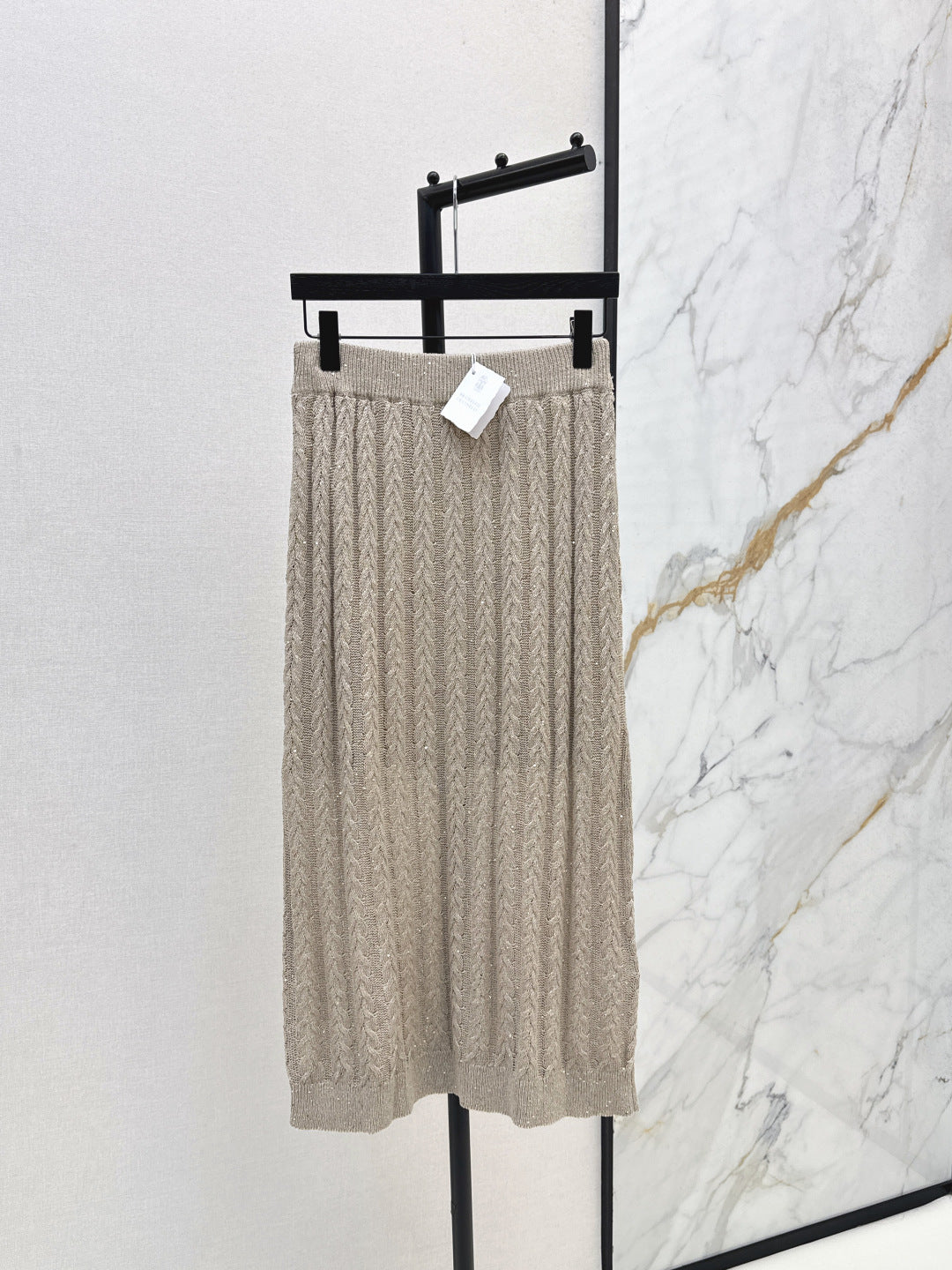 Loro 25fw beaded skirt