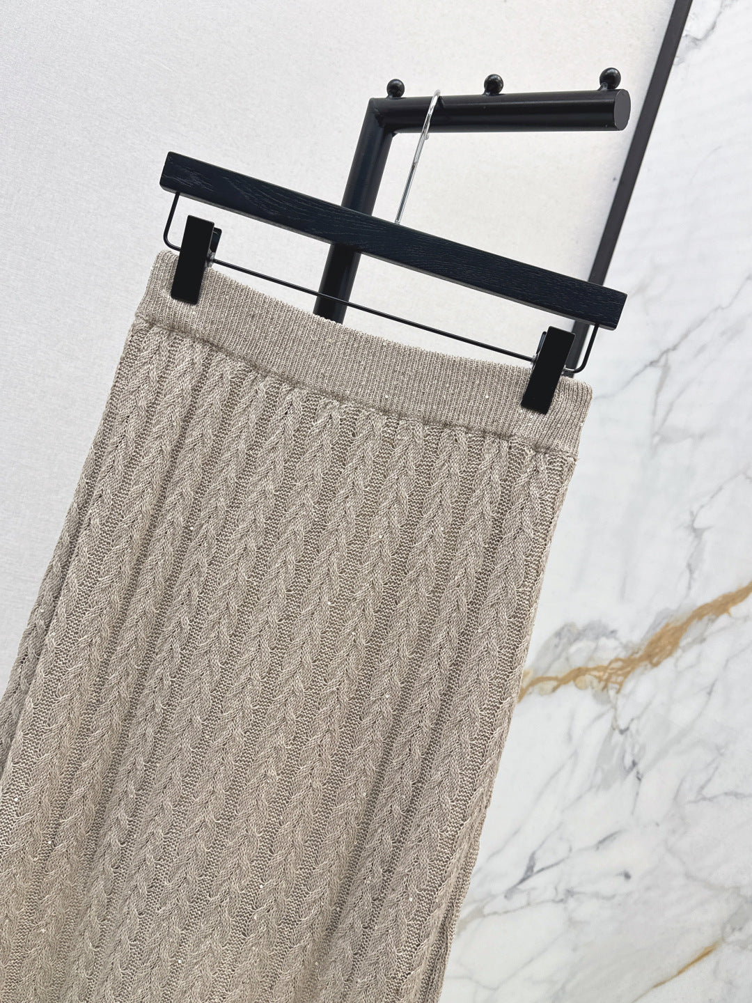 Loro 25fw beaded skirt