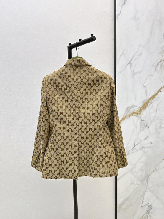 Guc 25fw jacquard blazer