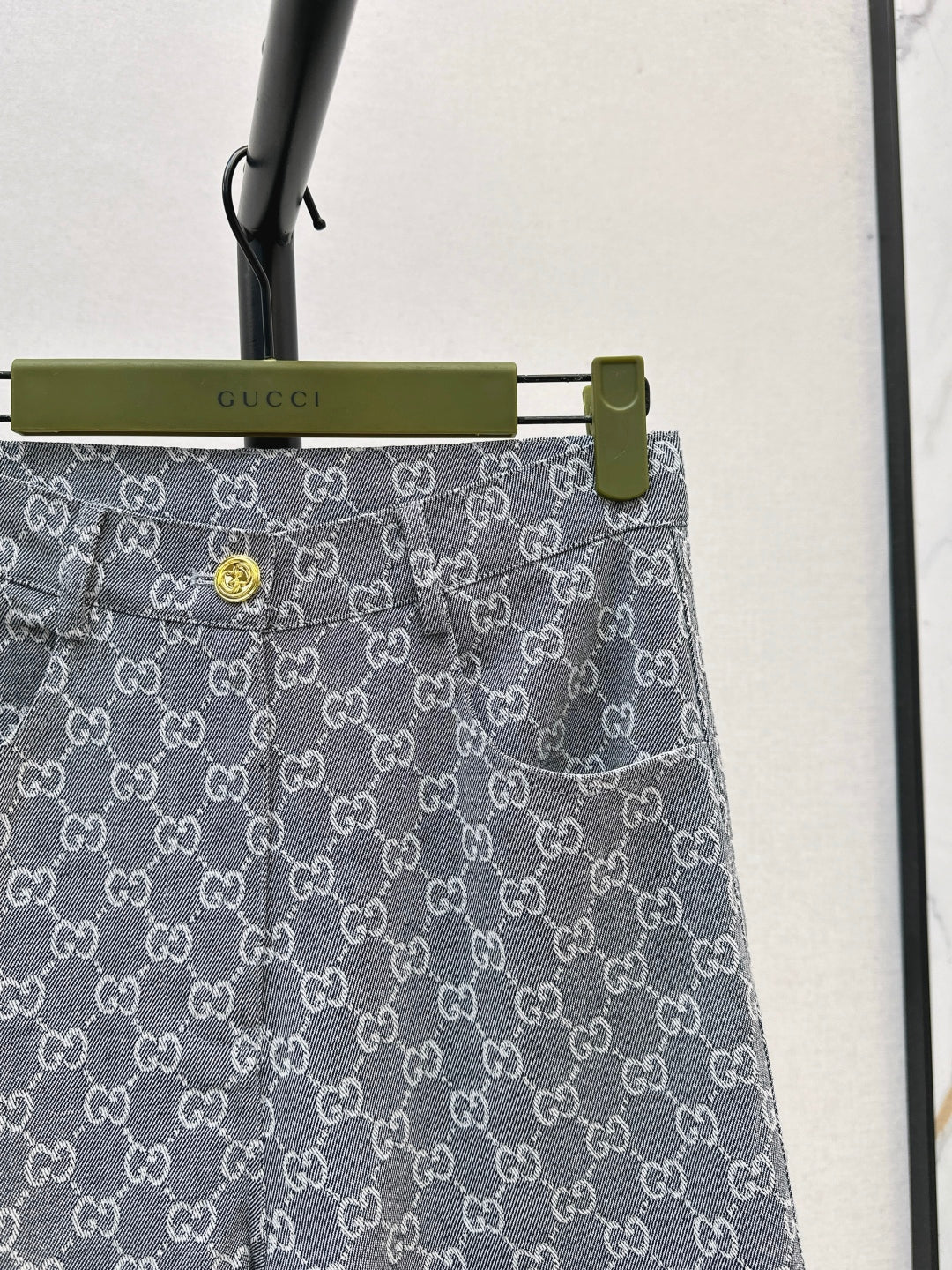 Guc 25fw jacquard jeans