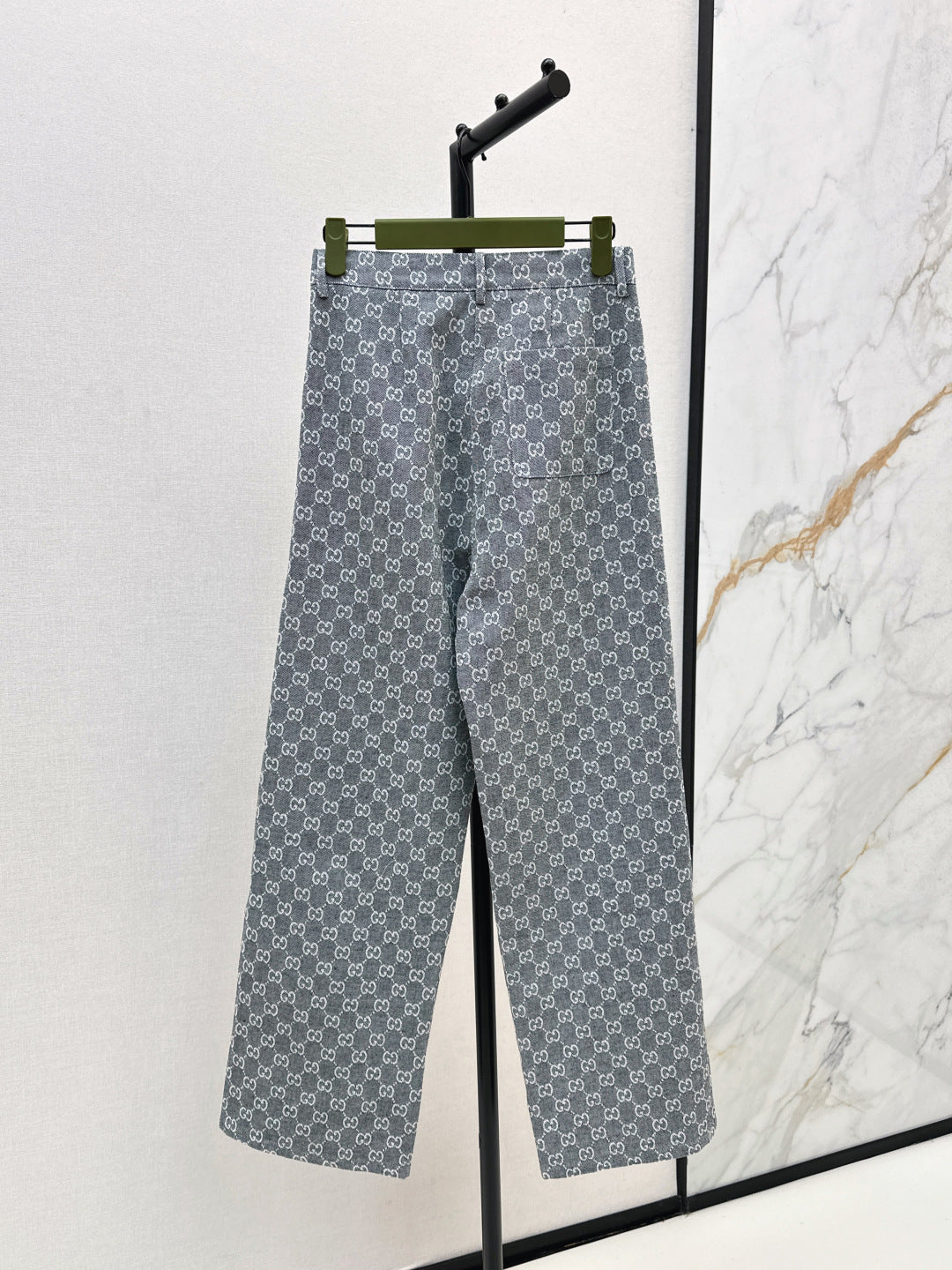 Guc 25fw jacquard jeans